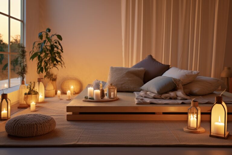 Salle de relaxation pour séance d'hypnose et sophrologie à Châtillon 92320 Marie Adeler hypnothérapeute